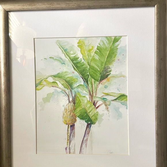 Pair of Tropical Wall Decor Pictures - Picture 2 of 3